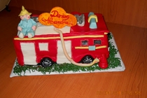 Tort masina de pomieri/Fire truck cake